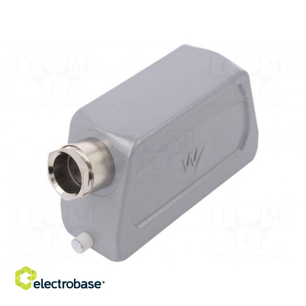 Enclosure: for HDC connectors | size 24 | Locking: for latch | M25 image 1