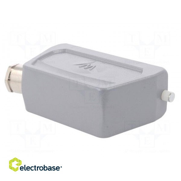 Enclosure: for HDC connectors | size 24 | Locking: for latch | M25 image 6