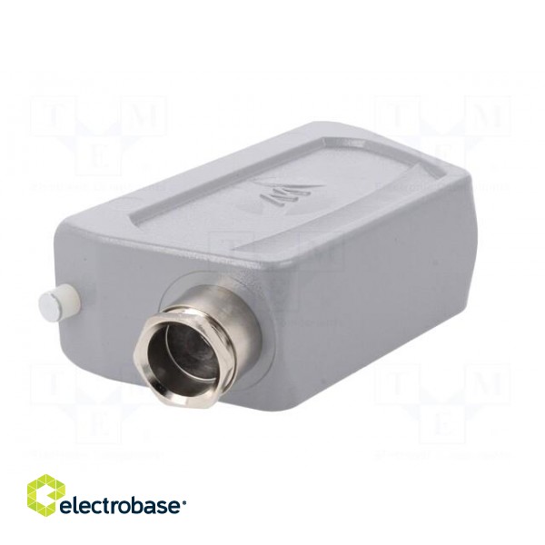 Enclosure: for HDC connectors | size 24 | Locking: for latch | M25 image 4