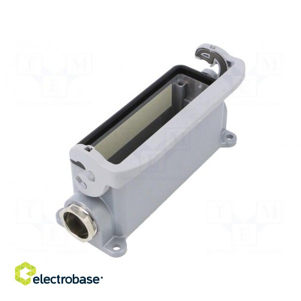 Enclosure: for HDC connectors | size 24 | Pitch: 104x27mm | M25 paveikslėlis 1