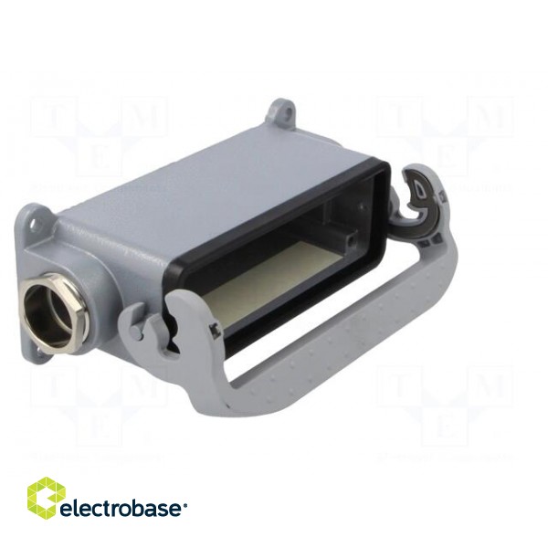 Enclosure: for HDC connectors | size 24 | Locking: with latch | M25 image 8
