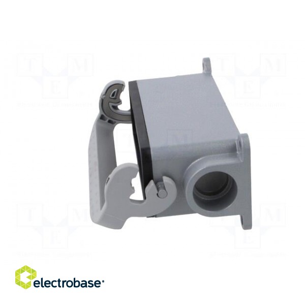 Enclosure: for HDC connectors | size 24 | Locking: with latch | M25 image 3