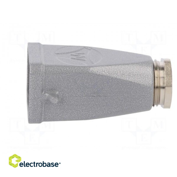 Enclosure: for HDC connectors | size 3 | Locking: for latch | M20 image 3
