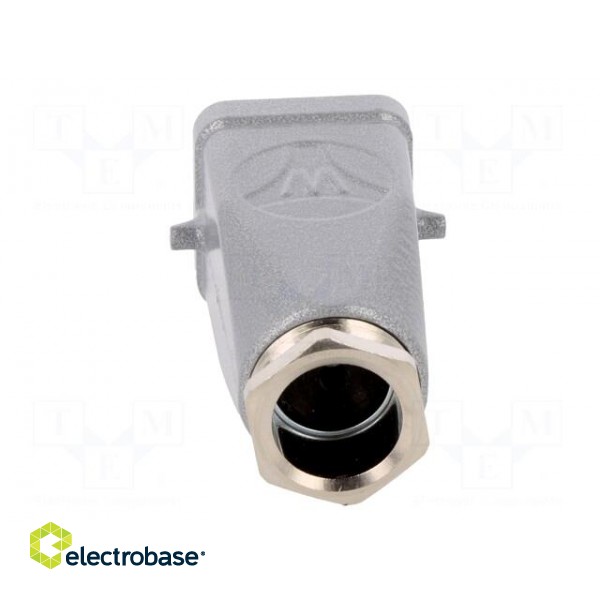Enclosure: for HDC connectors | size 3 | Locking: for latch | M20 image 5