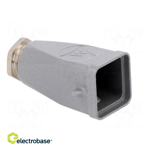 Enclosure: for HDC connectors | size 3 | Locking: for latch | M20 image 8