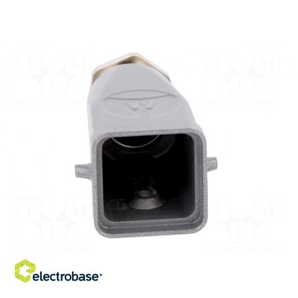 Enclosure: for HDC connectors | size 3 | Locking: for latch | M20 image 9