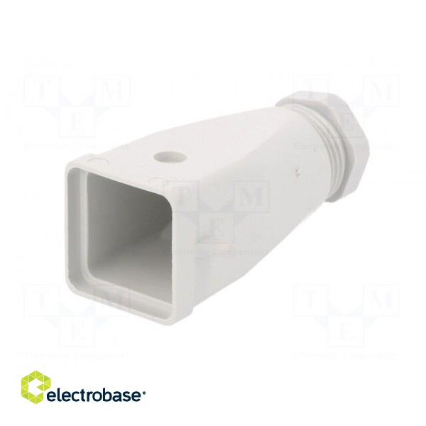 Enclosure: for HDC connectors | size 3 | Pitch: 1x screw (21x21mm) image 2