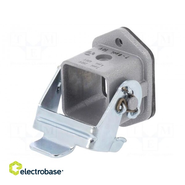 Enclosure: for HDC connectors | size 3 | Locking: with latch image 1