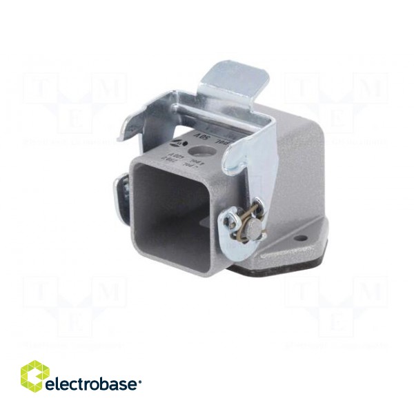 Enclosure: for HDC connectors | size 3 | Pitch: 1x screw (21x21mm) image 2
