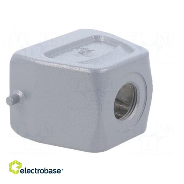 Enclosure: for HDC connectors | size 6 | Locking: for double latch paveikslėlis 4