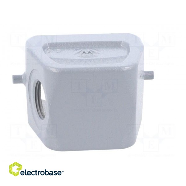 Enclosure: for HDC connectors | size 6 | Locking: for latch | M20 фото 5