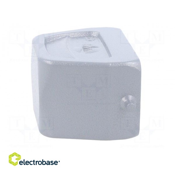 Enclosure: for HDC connectors | size 6 | Locking: for latch | M20 image 7