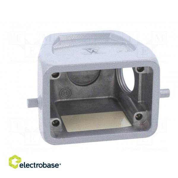Enclosure: for HDC connectors | size 6 | Locking: for latch | M20 image 9