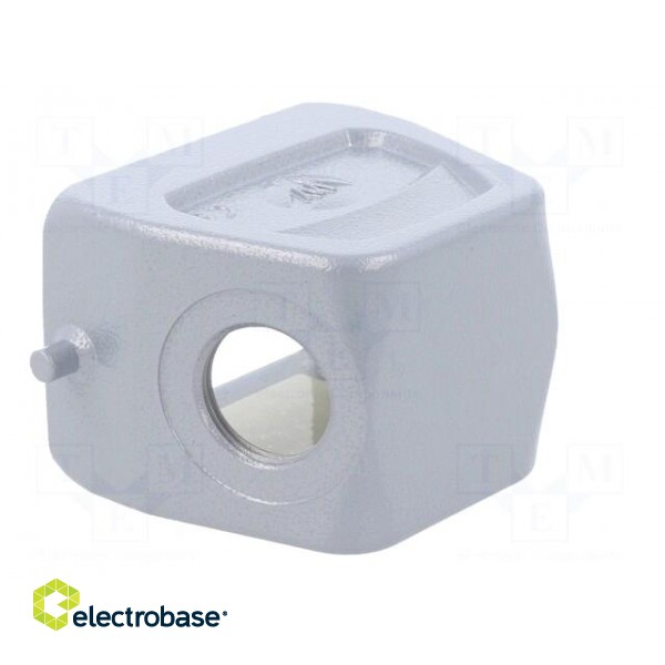 Enclosure: for HDC connectors | size 6 | Locking: for latch | M20 фото 4