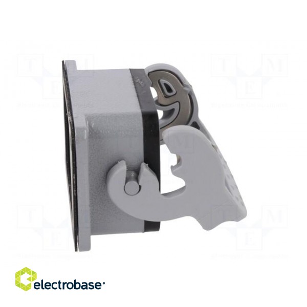 Enclosure: for HDC connectors | size 6 | Locking: with latch image 7
