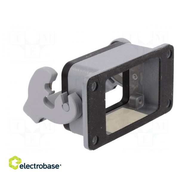 Enclosure: for HDC connectors | size 6 | Locking: with latch image 4