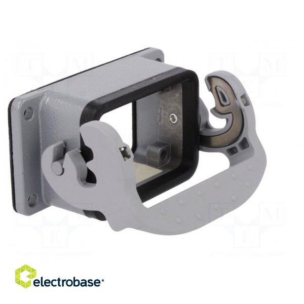 Enclosure: for HDC connectors | size 6 | Locking: with latch image 8