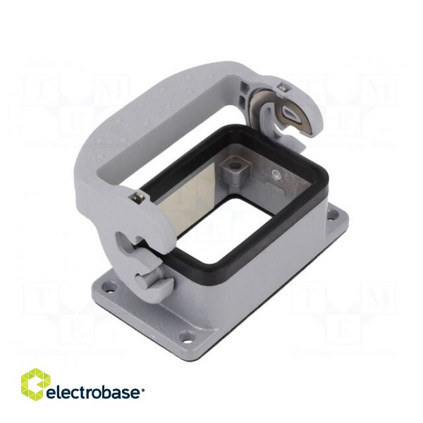 Enclosure: for HDC connectors | size 6 | Locking: with latch image 1