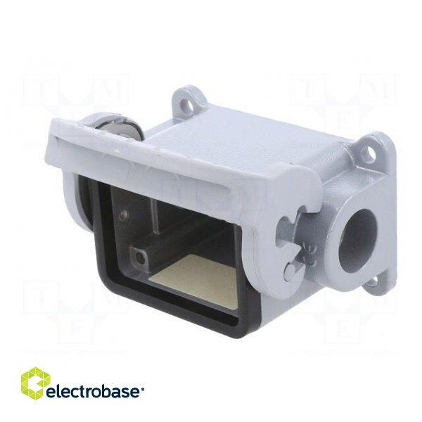 Enclosure: for HDC connectors | size 6 | Locking: with latch | M20 paveikslėlis 2