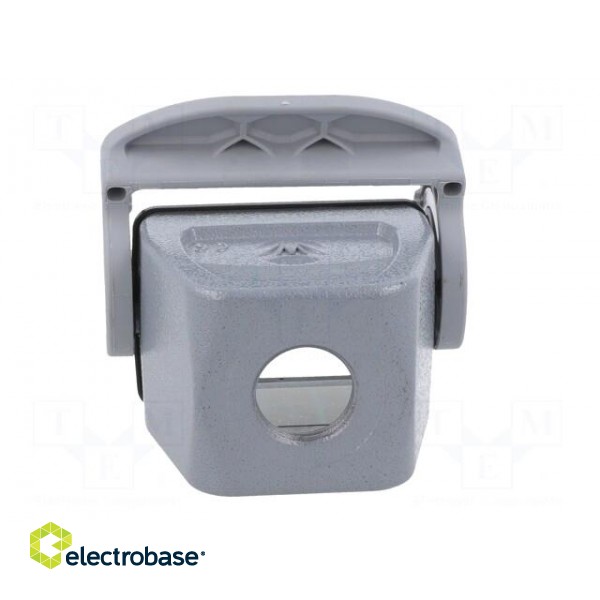 Enclosure: for HDC connectors | size 6 | Locking: with latch | M20 фото 5