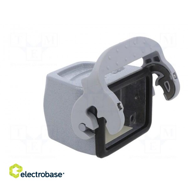 Enclosure: for HDC connectors | size 6 | Locking: with latch | M20 image 8