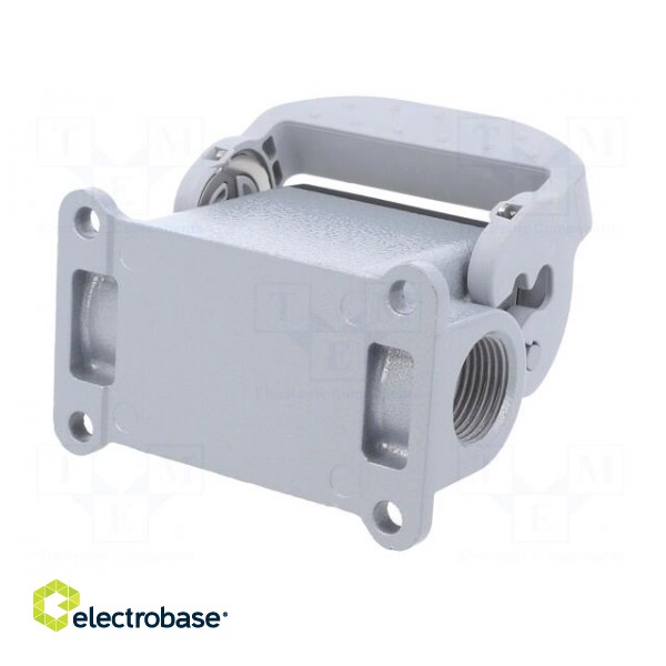 Enclosure: for HDC connectors | size 6 | Locking: with latch | M20 paveikslėlis 6