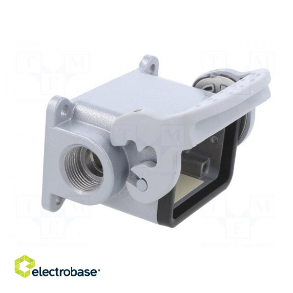 Enclosure: for HDC connectors | size 6 | Locking: with latch | M20 paveikslėlis 8