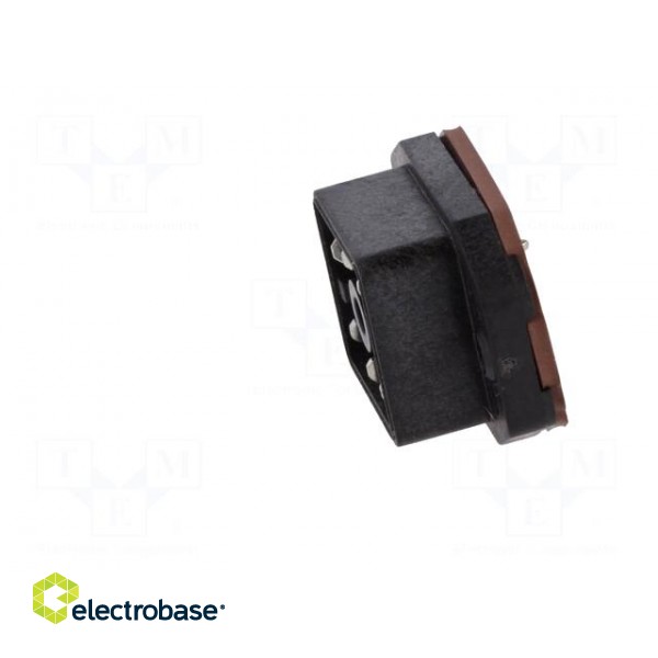 Connector: rectangular | GO | socket | male | PIN: 6 | tinned | IP65 | black image 3
