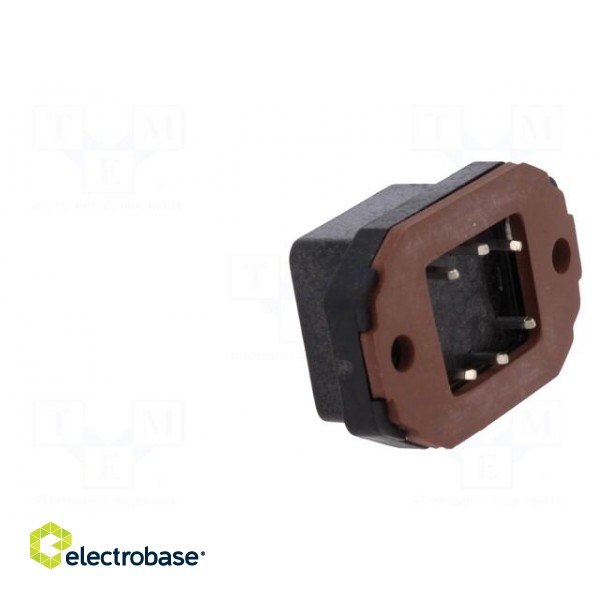 Connector: rectangular | GO | socket | male | PIN: 6 | tinned | IP65 | black image 4