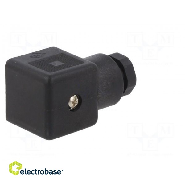 Connector: valve connector | plug | form A | 18mm | female | PIN: 3 | 210 фото 6
