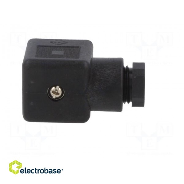 Connector: valve connector | plug | form A | 18mm | female | PIN: 3 | 210 фото 7