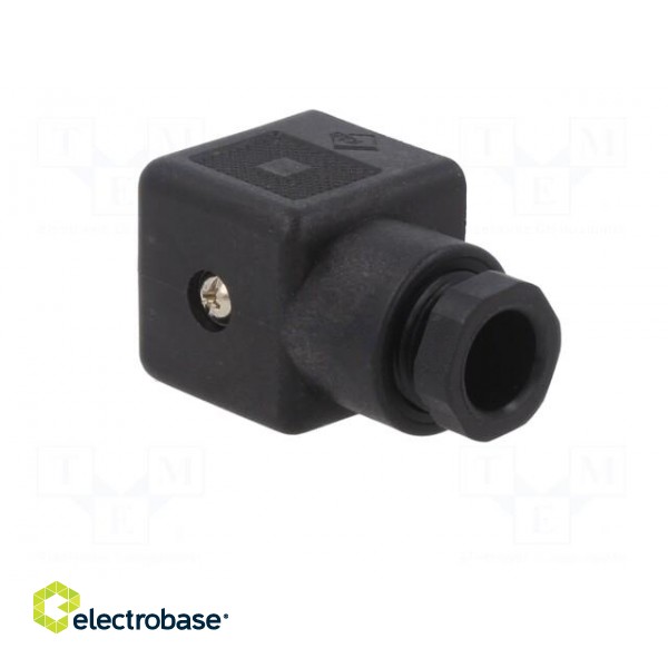 Connector: valve connector | plug | form A | 18mm | female | PIN: 3 | 210 фото 8