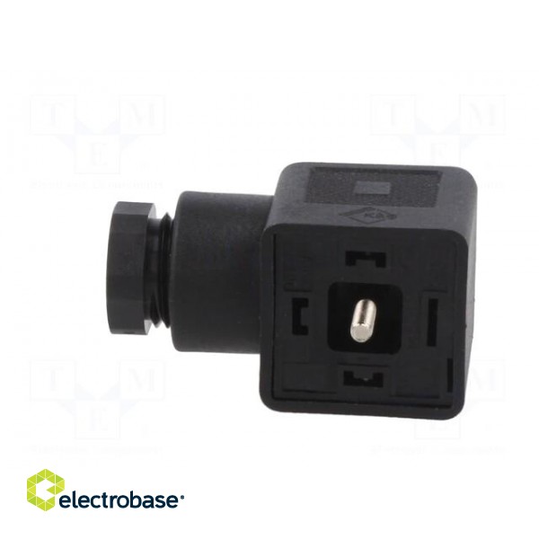Connector: valve connector | plug | form A | 18mm | female | PIN: 3 | 210 фото 3