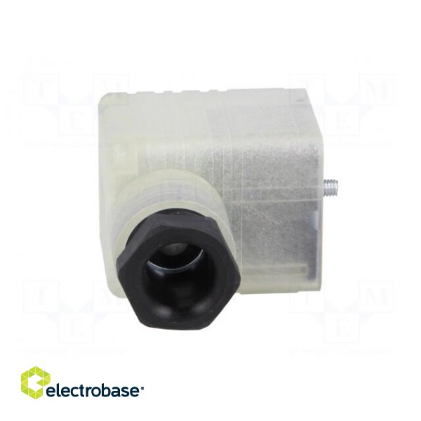 Connector: valve connector | plug | form A | 18mm | female | PIN: 3 | 8A paveikslėlis 9