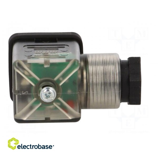 Connector: valve connector | plug | form A | 18mm | female | PIN: 3 | mPm paveikslėlis 7