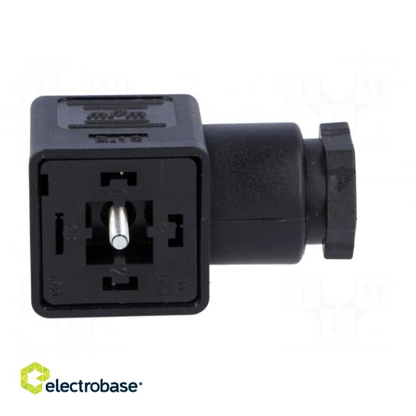 Connector: valve connector | plug | form A | 18mm | female | PIN: 4 | mPm фото 9