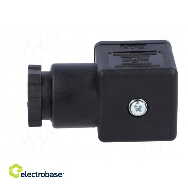 Connector: valve connector | plug | form A | 18mm | female | PIN: 4 | mPm image 5