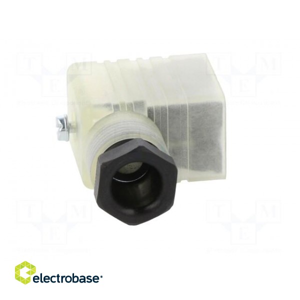 Connector: valve connector | plug | form B | 11mm | female | PIN: 3 | 250V фото 9