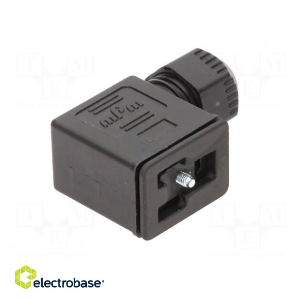 Connector: valve connector | plug | form B | 11mm | female | PIN: 3 | mPm image 8