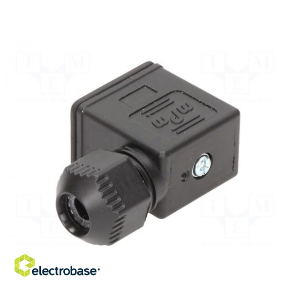 Connector: valve connector | plug | form B | 11mm | female | PIN: 3 | mPm image 4