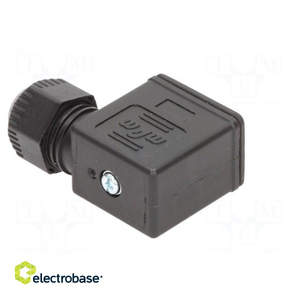 Connector: valve connector | plug | form B | 11mm | female | PIN: 3 | mPm image 6