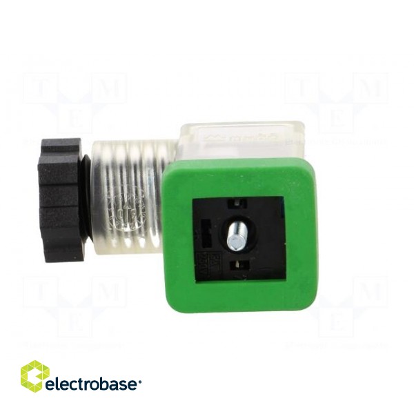 Connector: valve connector | plug | form C | 8mm | female | PIN: 3 | 4÷6mm фото 3