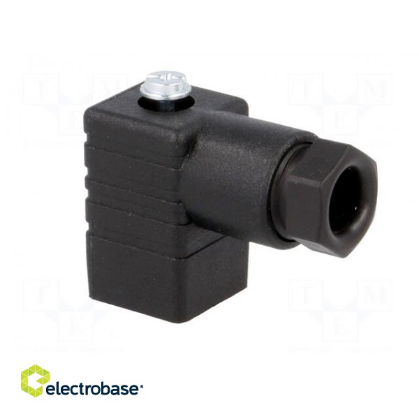 Connector: valve connector | plug | form C | 8mm | female | PIN: 3 | 6A image 8