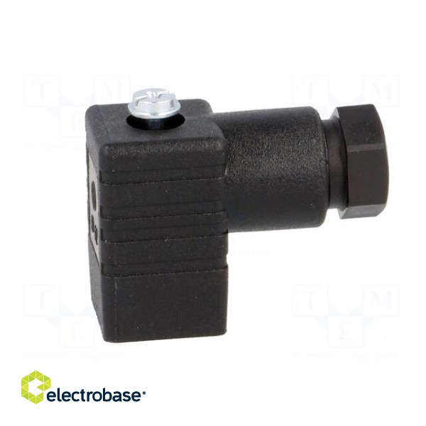 Connector: valve connector | plug | form C | 8mm | female | PIN: 3 | 6A image 7