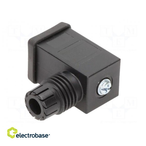 Connector: valve connector | plug | form C | 8mm | female | PIN: 3 | mPm image 4