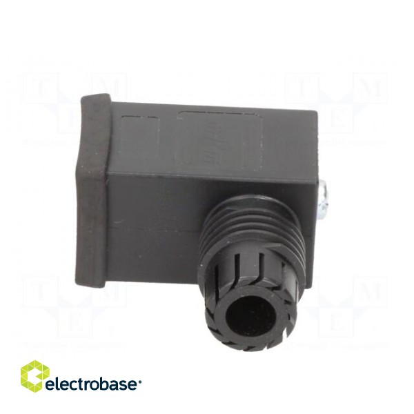 Connector: valve connector | plug | form C | 8mm | female | PIN: 3 | mPm image 3