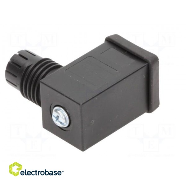 Connector: valve connector | plug | form C | 8mm | female | PIN: 3 | mPm image 6