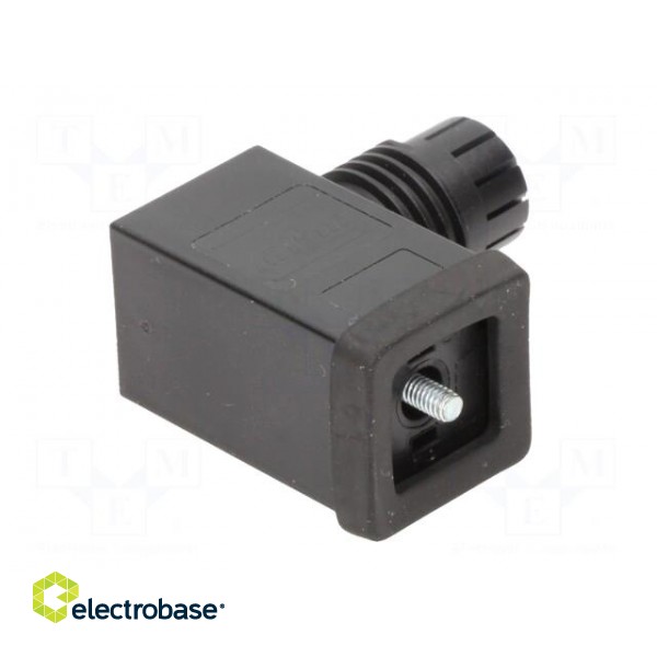 Connector: valve connector | plug | form C | 8mm | female | PIN: 3 | mPm image 8