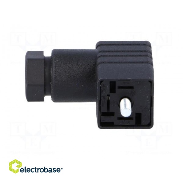 Connector: valve connector | plug | form C | 9.4mm | female | PIN: 3 image 3