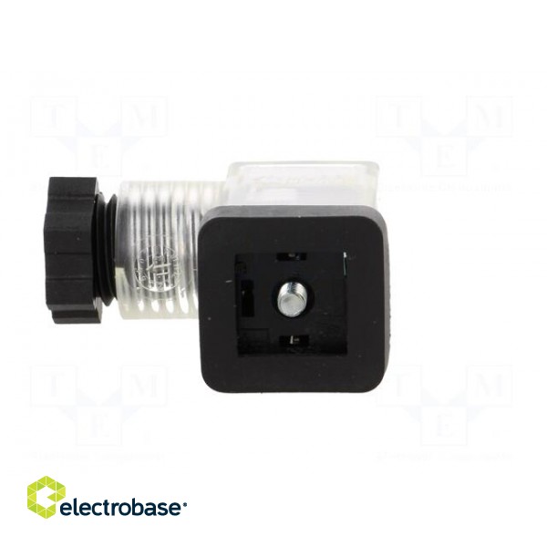 Connector: valve connector | plug | form C | 9.4mm | female | PIN: 3 фото 3